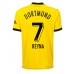 Borussia Dortmund Giovanni Reyna #7 Voetbalkleding Thuisshirt 2023-24 Korte Mouwen
